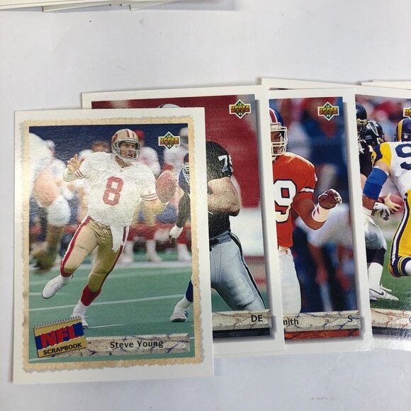 Lot of 116 Football Cards 1995 Topps 1991 NFL Pro Set 1992 Upper Deck - Picture 8 of 12